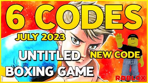 codes untitled boxing game🥊